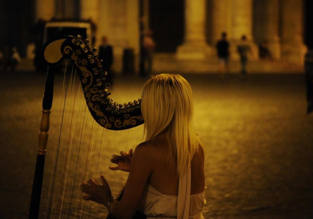Harpist